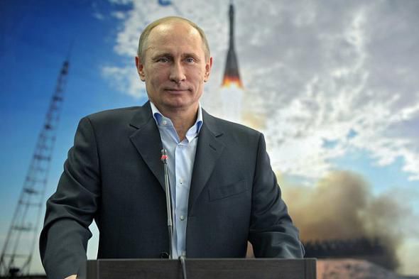 Путин инспектировал космодром Свободный апрель 2013 года